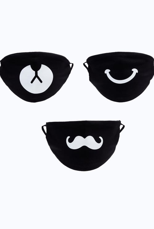 GINGER Women Printed Washable Face Mask - Pack of 3