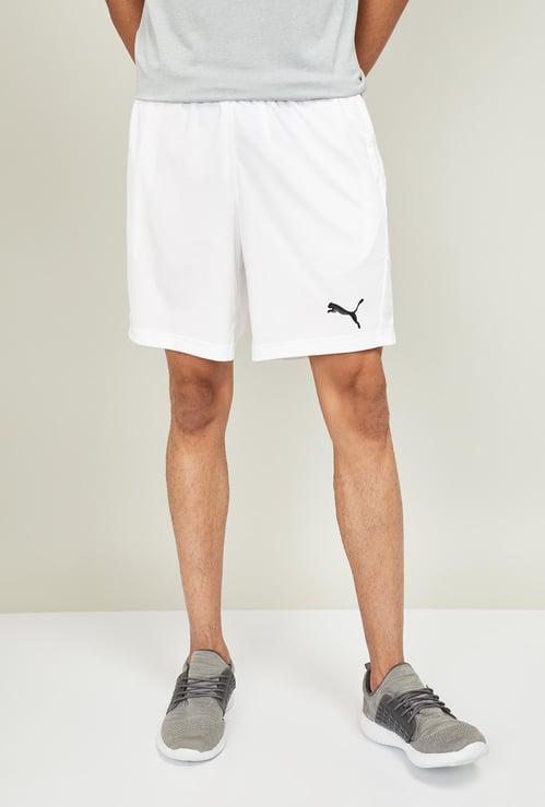 PUMA Men Solid Elasticated Shorts