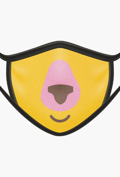 RAHO SAFE Boys Doggo Print 2-Filter Face Mask