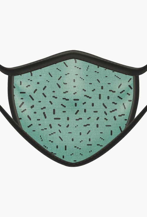 RAHO SAFE Men Printed Assorted 2-Layered Face Mask