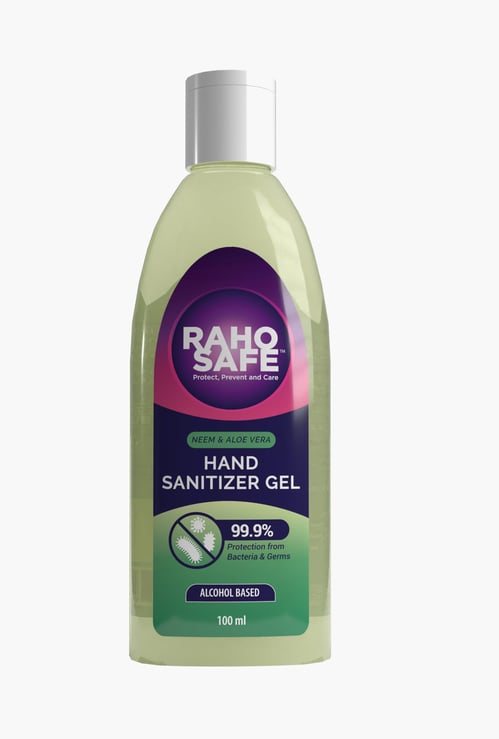 RAHO SAFE Alcohol Gel Based Hand Sanitizer