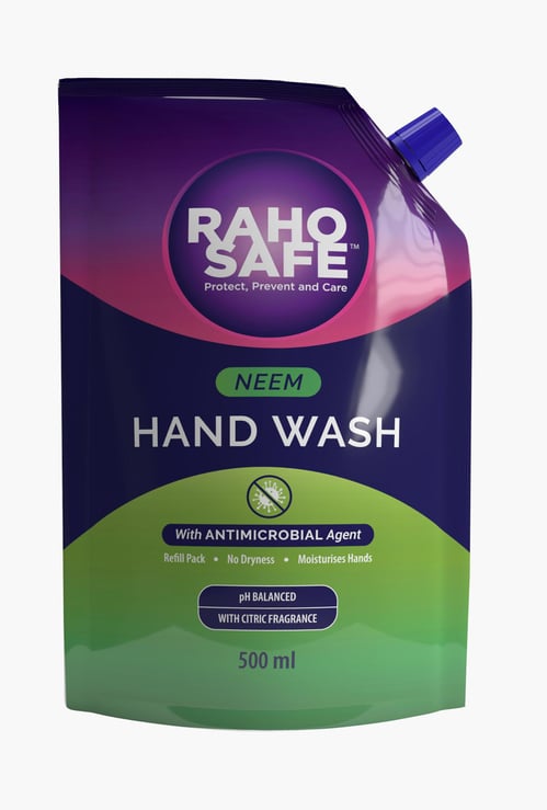 RAHO SAFE Neem Hand Wash Refill Pack