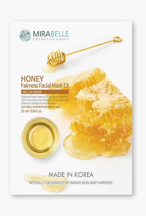 MIRABELLE Korea Fairness Facial Sheet Mask- Honey
