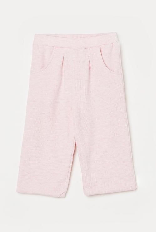 FS MINI KLUB Girls Solid Elasticated Leggings