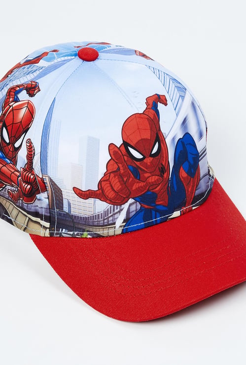 KIDSVILLE Boys Spiderman Print Cap