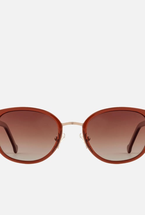 FEMINA FLAUNT Women UV-Protected Oval Sunglasses - 9014-C1