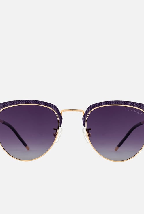 FEMINA FLAUNT Women UV-Protected Round Sunglasses- 9009-C2