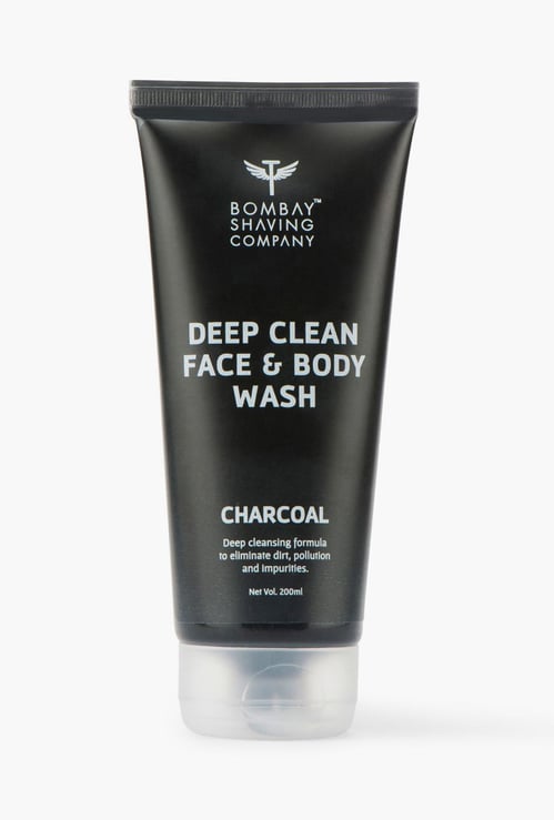 BOMBAY SHAVING COMPANY Men Charcoal Face and Body Wash-200 ml