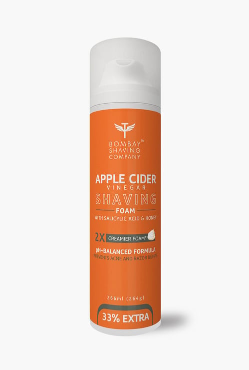 BOMBAY SHAVING COMPANY Apple Cider Vinegar Shaving Foam - 266 ml