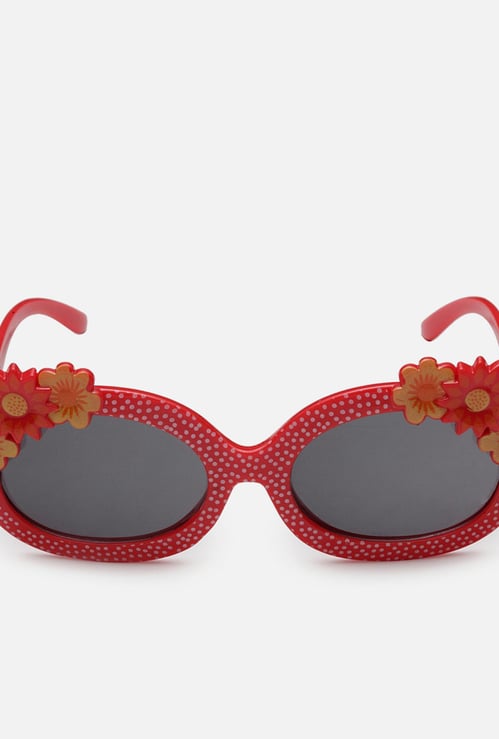 STOLN Girls Printed Oval Sunglasses -  22814-2-A