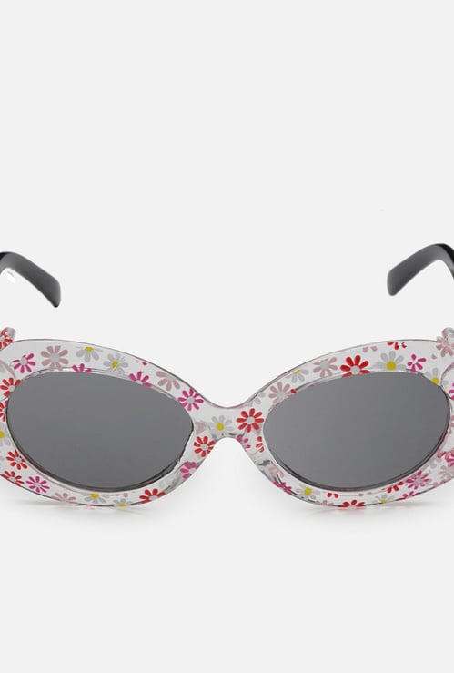 STOLN Girls Printed Oval Sunglasses - 22814-3-C