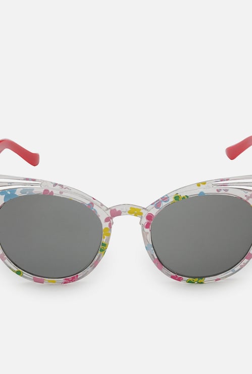 STOLN Girls Printed Cat-Eye Sunglasses