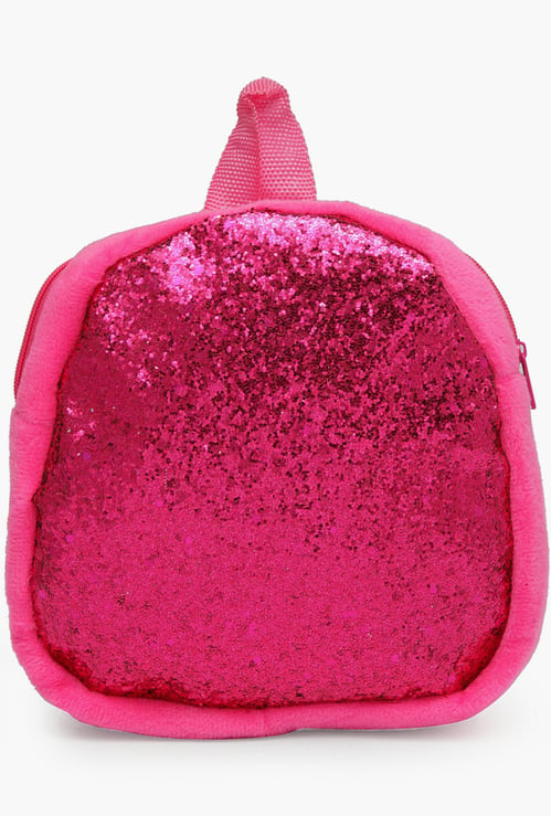 STOLN Girls Sequinned Zip-Closure Backpack