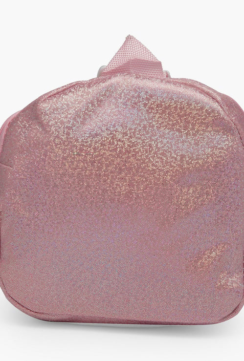STOLN Girls Glitter Zip-Closure Backpack