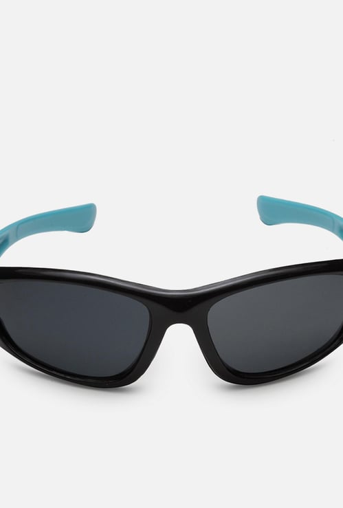 STOLN Girls Solid Rectangle Sunglasses