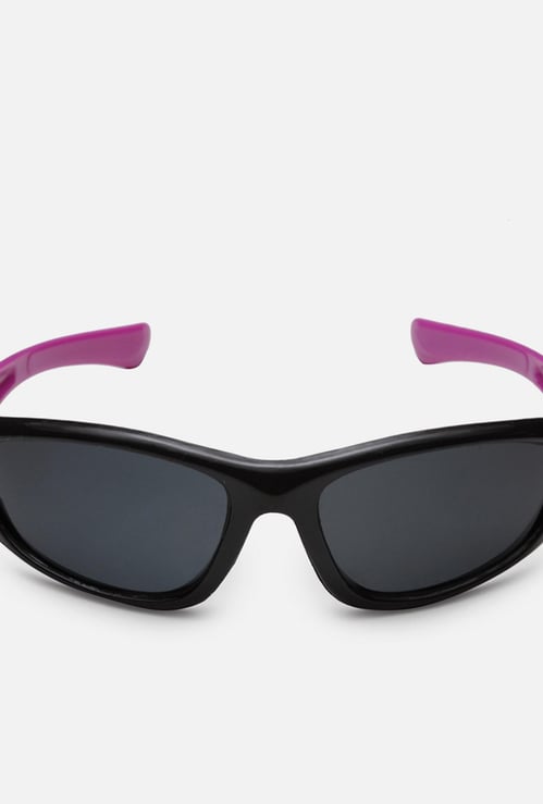 STOLN Girls Solid Rectangle Sunglasses