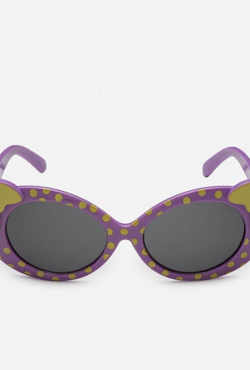 STOLN Girls Printed Bow Detail Sunglasses - LM006-B