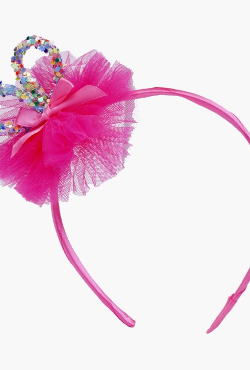 STOLN Girls Bunny Ear Accent Hairband