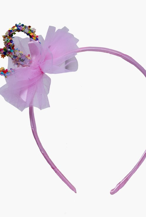 STOLN Girls Bunny Ear Accent Hairband