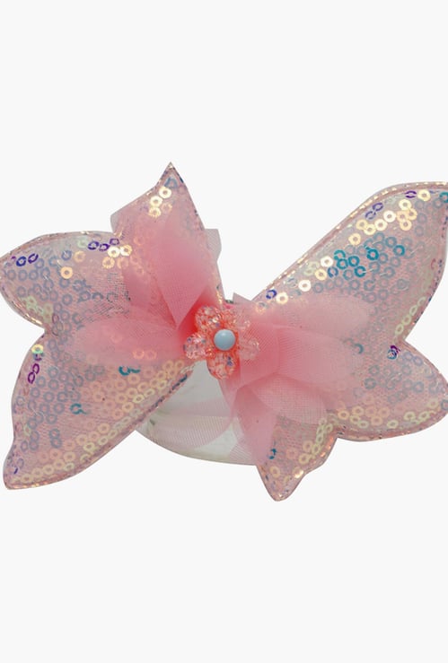 STOLN Girls Bow Embellished Hair Clip