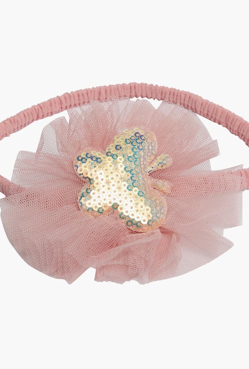 STOLN Girls Applique Hair Band