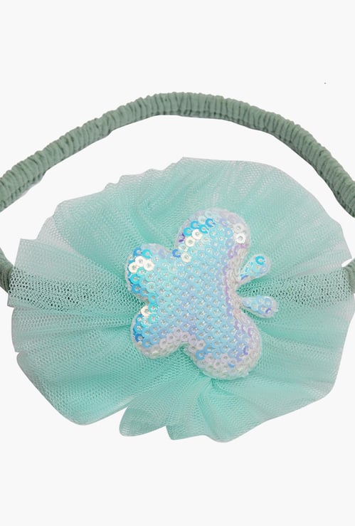 STOLN Girls Appliqued Rubber Band
