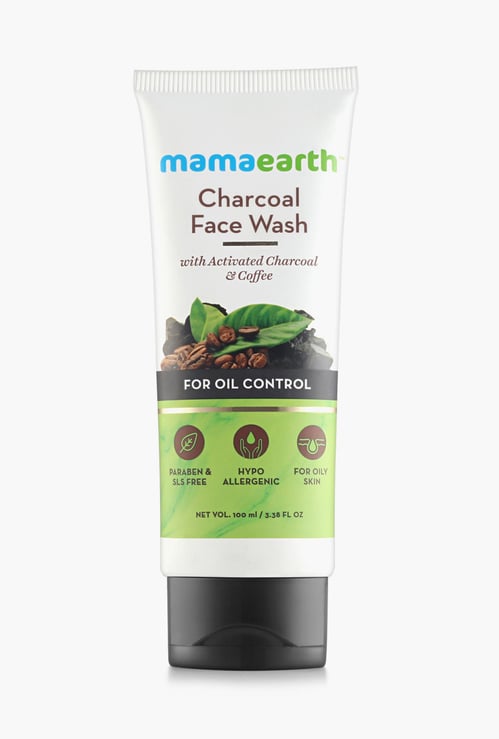 MAMAEARTH Charcoal Facewash For Oil Control- 100ml