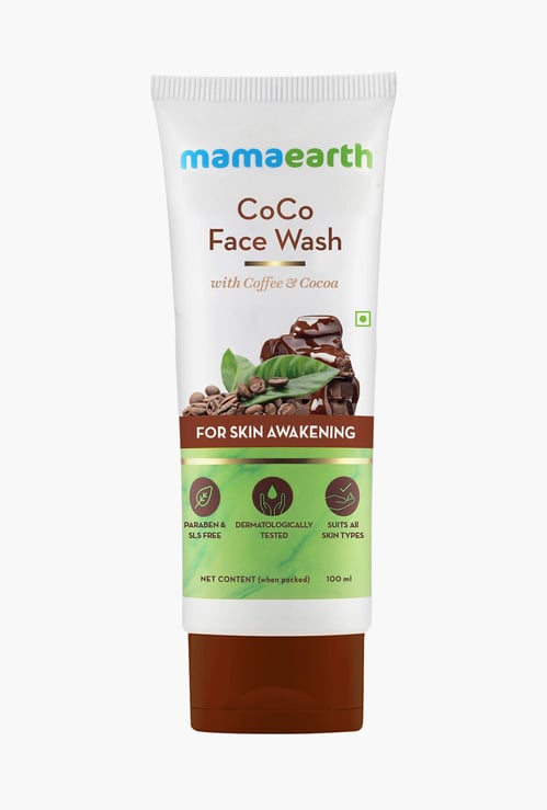 MAMAEARTH Coco Face Wash with Coffee & Coco-100 ml