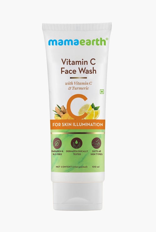 MAMAEARTH Turmeric Face Wash-100 ml