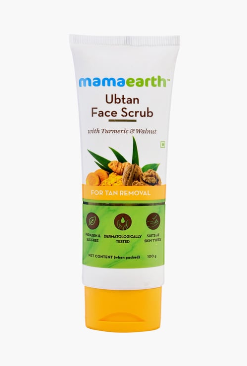 MAMAEARTH Ubtan Face Scrub