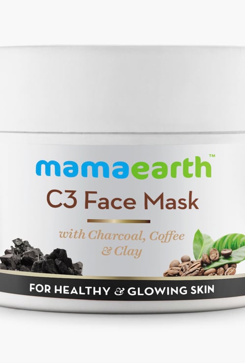 MAMAEARTH Coffee, Charcoal and Clay C3 Face Mask- 100ml