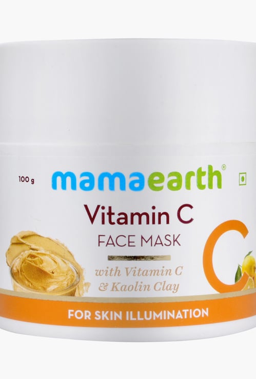 MAMAEARTH Vitamin C & Kaolin Clay Face Mask- 100ml