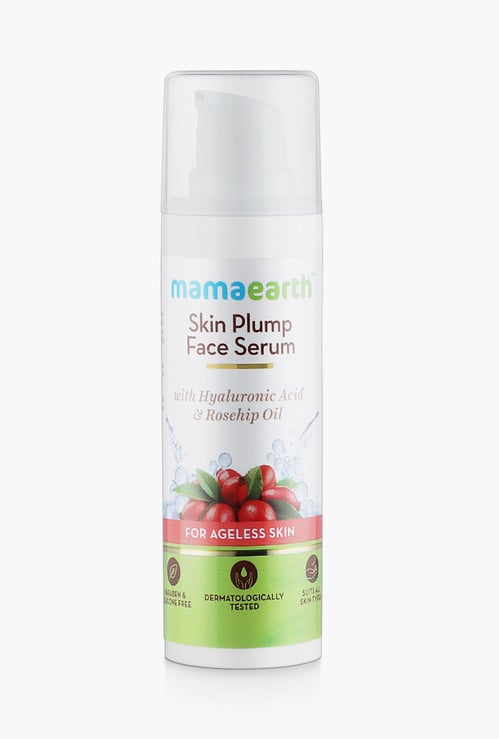 MAMAEARTH Skin Plump Serum with Hyaluronic Acid & Rosehip Oil