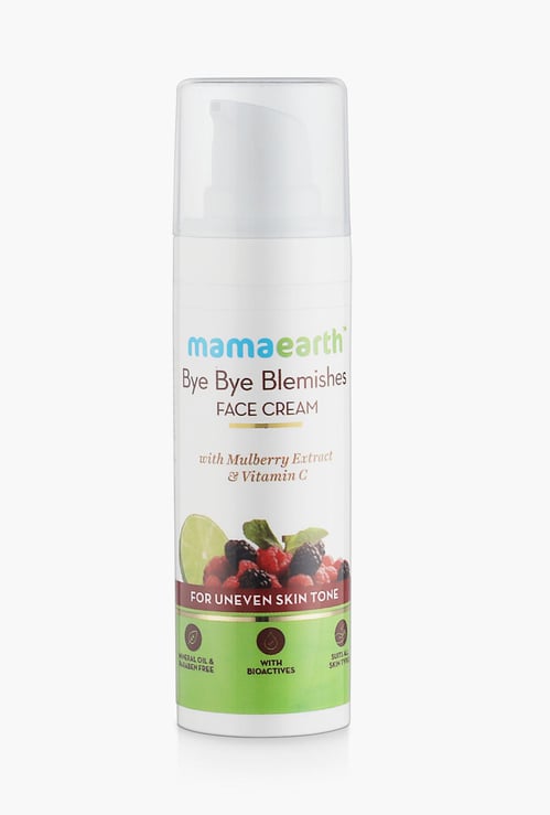 MAMAEARTH Bye Bye Blemishes Face Cream - 30ml