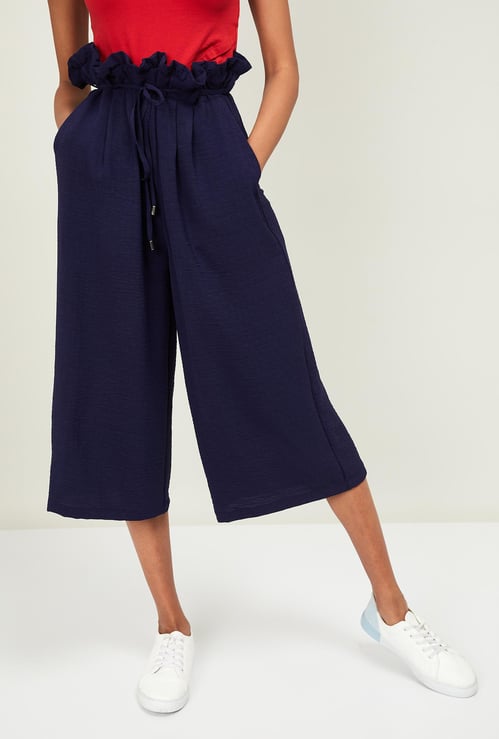 GINGER Women Solid Culottes