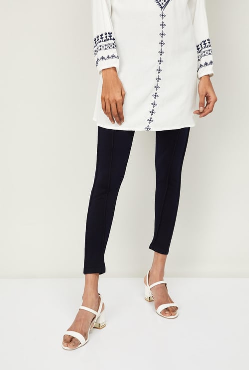MELANGE Women Solid Leggings