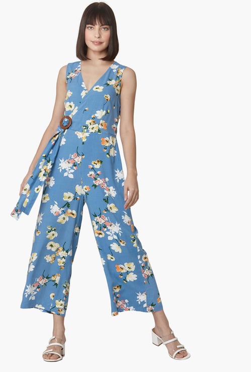 VERO MODA Women Printed Sleeveless Jumpsuit