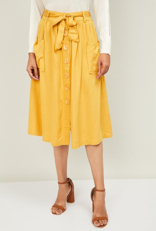 LEE COOPER Women Solid Skirt