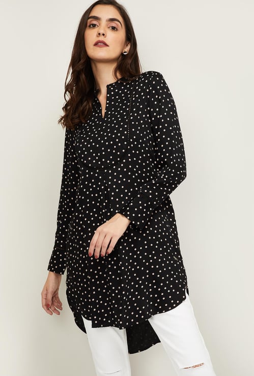 VAN HEUSEN Women Printed High-Low Tunic