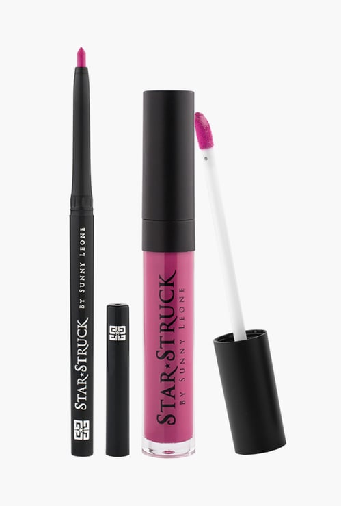 STAR STRUCK BY SUNNY LEONE - 2-Piece Lip Color Set - Kiss Me Pink
