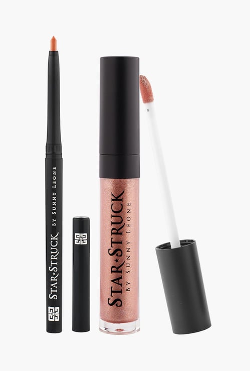 STAR STRUCK BY SUNNY LEONE - 2-Piece Lip Color Set - Champagne Sparkle