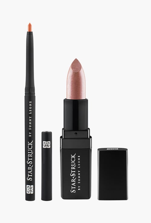 STAR STRUCK BY SUNNY LEONE - 2-Piece Lip Color Set - Champagne Sparkle