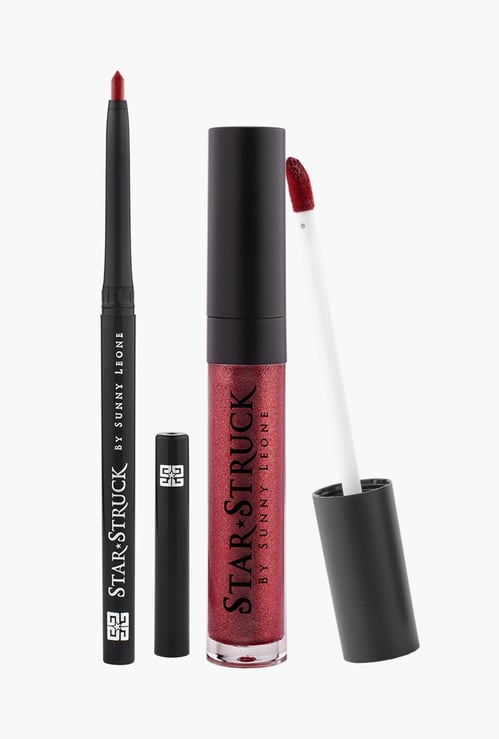 STAR STRUCK BY SUNNY LEONE - 2-Piece Lip Color Set - Midnight Twinkle