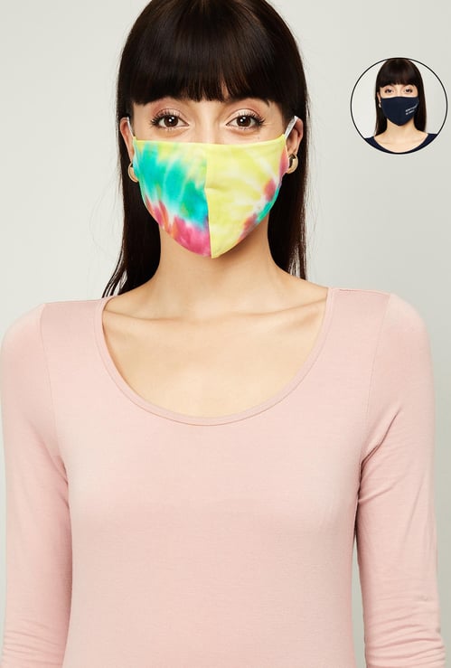 GINGER Women Printed Reusable Masks - Pack of 2