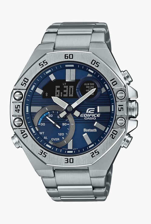 CASIO Edifice Men Bluetooth-Connected Analog-Digital Watch - ECB-10D-2ADF-(ED492)