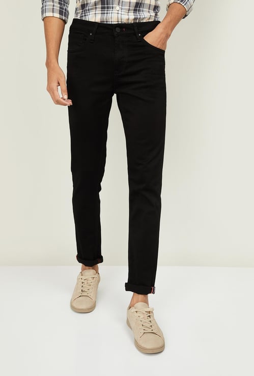 KILLER Men Solid Slim Straight Jeans
