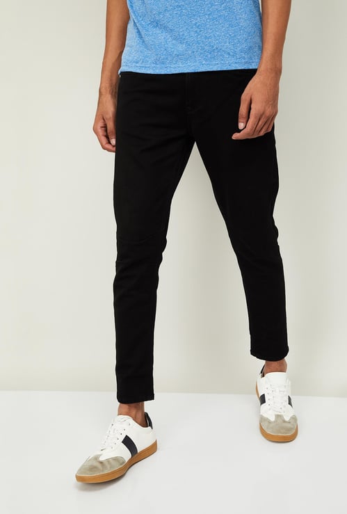 KILLER Men Solid Slim Tapered Ankle-Length Jeans