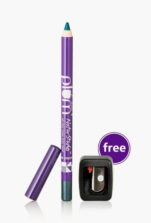 PLUM NaturStudio All-Day-Wear Kohl Kajal - Gemstone Green