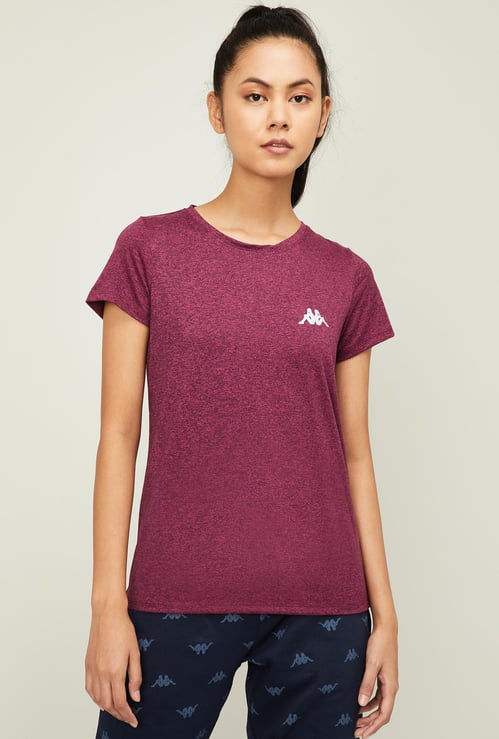 KAPPA Women Printed Short Sleeves T-shirt
