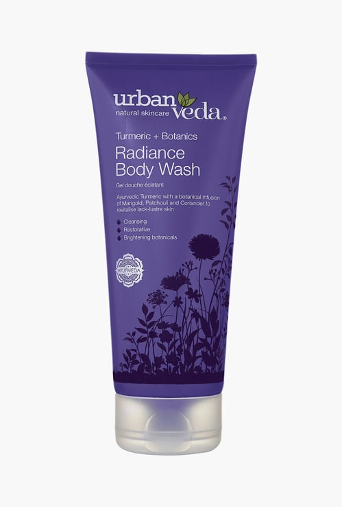 URBAN VEDA Radiance Turmeric Body Wash - 200ml
